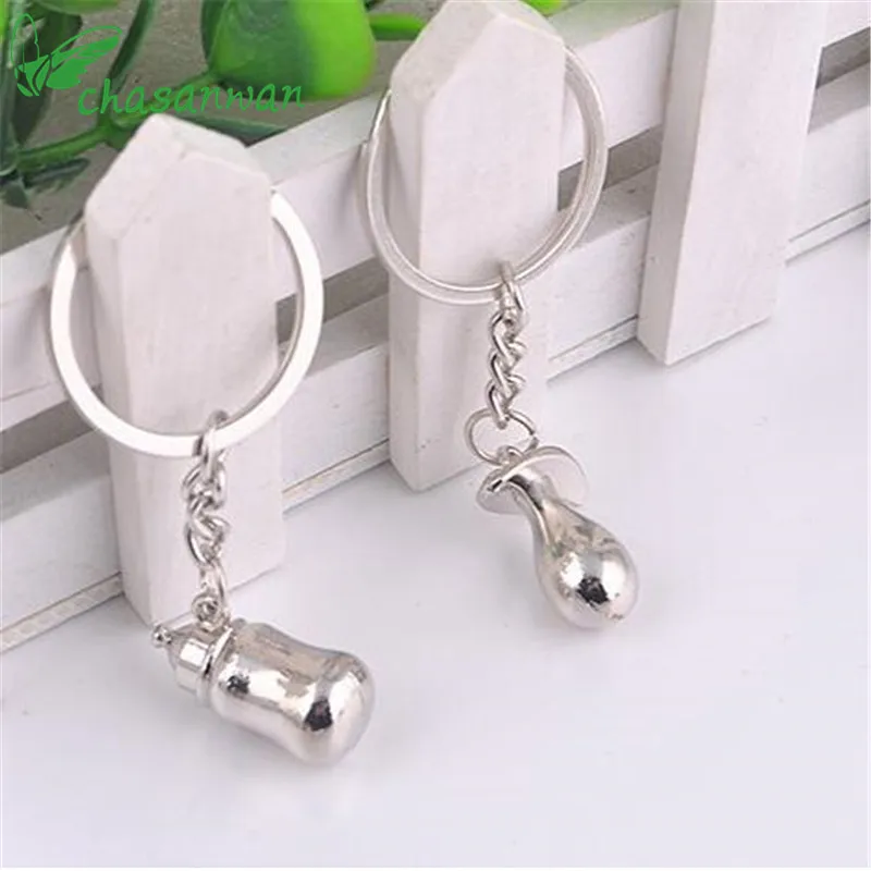 5 пар свадебные подарки для гостей детские бутылочки и соски брелок вечерние