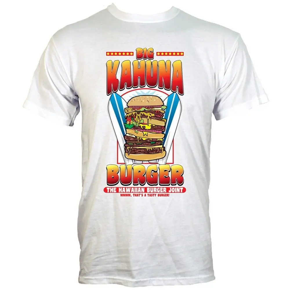 

Herren T Shirt Big Kahuna Burger T-Shirt Casual Short Sleeve For Men Clothing Summer 100% Cotton Geek Family Top Tee
