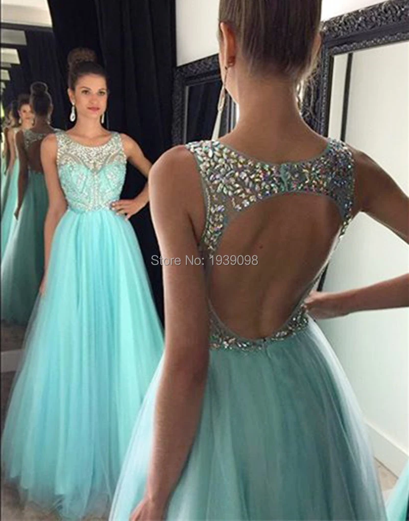 Vestido Longo/2016 г. Дизайнерские платья трапециевидной формы для выпускного бала с