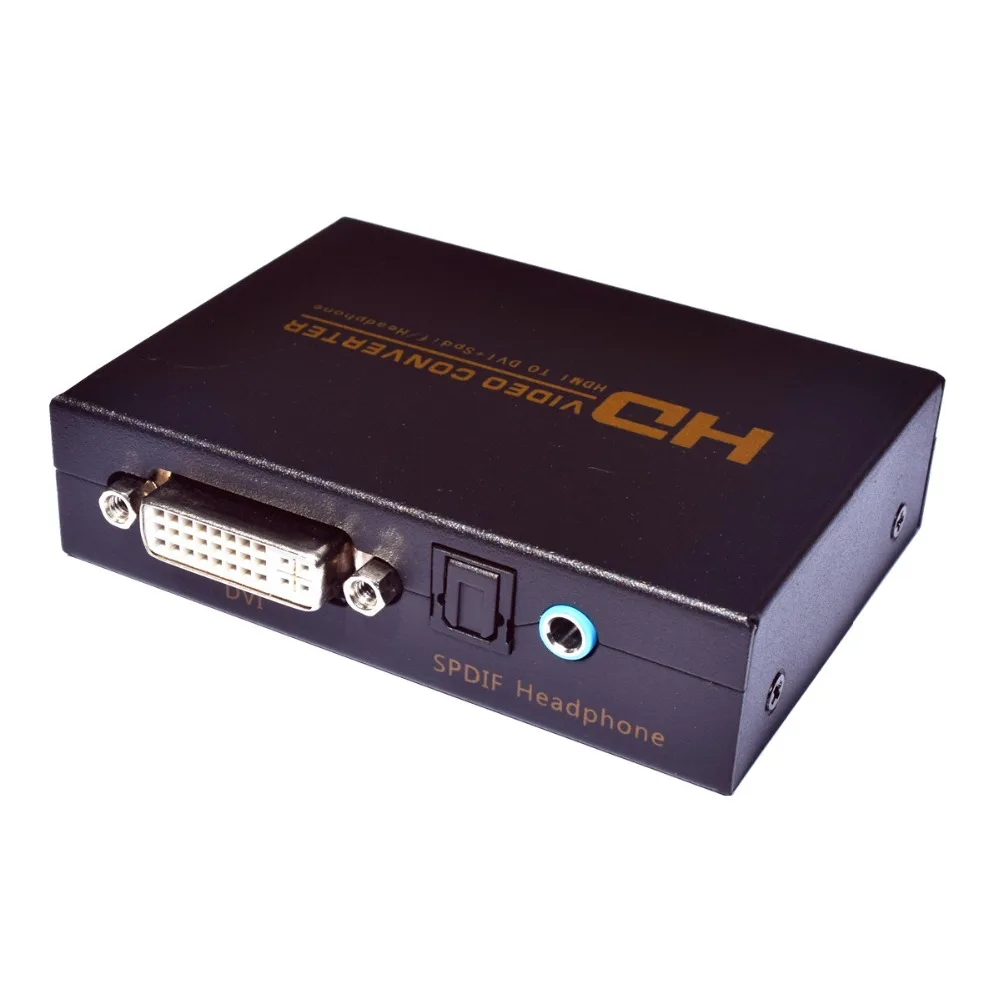 1080P HDMI-compatible Input DVI AUDIO SPDIF Output Adapter for PS3 XBOX 360 Blu-ray DVD HD Set-top Box | Электроника