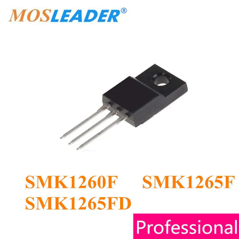 Mosleader 50 шт. SMK1260F SMK1265F SMK1265FD TO220F SMK1260 SMK1265 N Channel 12A высокое качество|n-channel| |