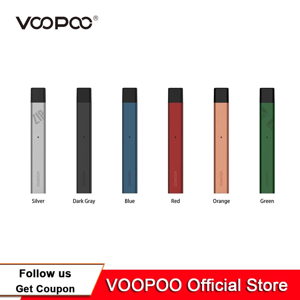 Предварительный заказ оригинальный VOOPOO Alpha Zip Pod 250 мАч на молнии батарея