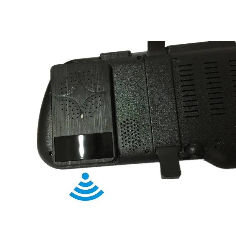 5 дюймов Android GPS Навигации DVR Радар-Детектор Зеркало Заднего вида FHD 1080 P 4.4.2 Allwinner 23