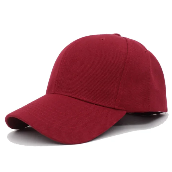wine red YOUBOME, модная Женская Бейсболка, брендовая мужская бейсболка, кепки s для мужчин, одноцветная Кепка, мужская Кепка, Кепка - Цвет: wine red