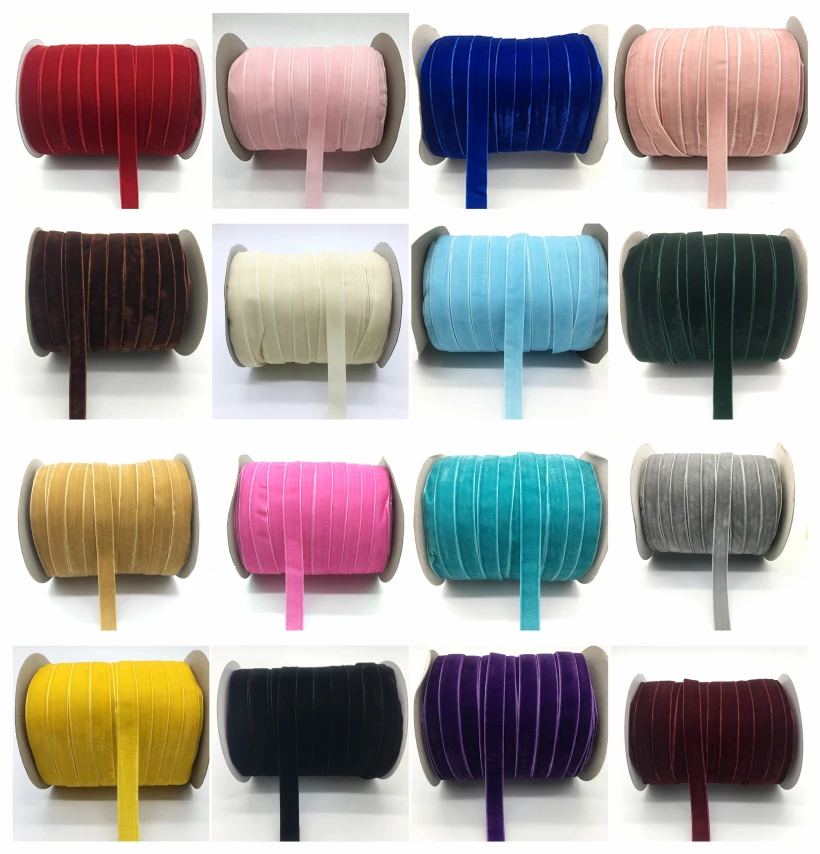 5 ярдов/партия мягкая бархатная лента для волос 5/8 дюйма 15 мм|velvet ribbon|wedding bows