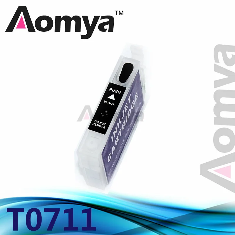 Многоразовый картридж Aomya T0711 совместимый с Epson SX110 SX210 SX410 SX510W SX115 SX215 SX415 SX515 S20 SX100