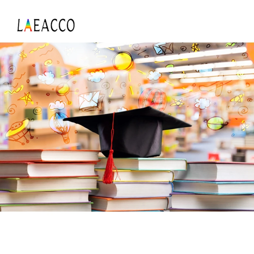 Виниловый Фотофон Laeacco с поздравлениями церемония выпускного детский портрет