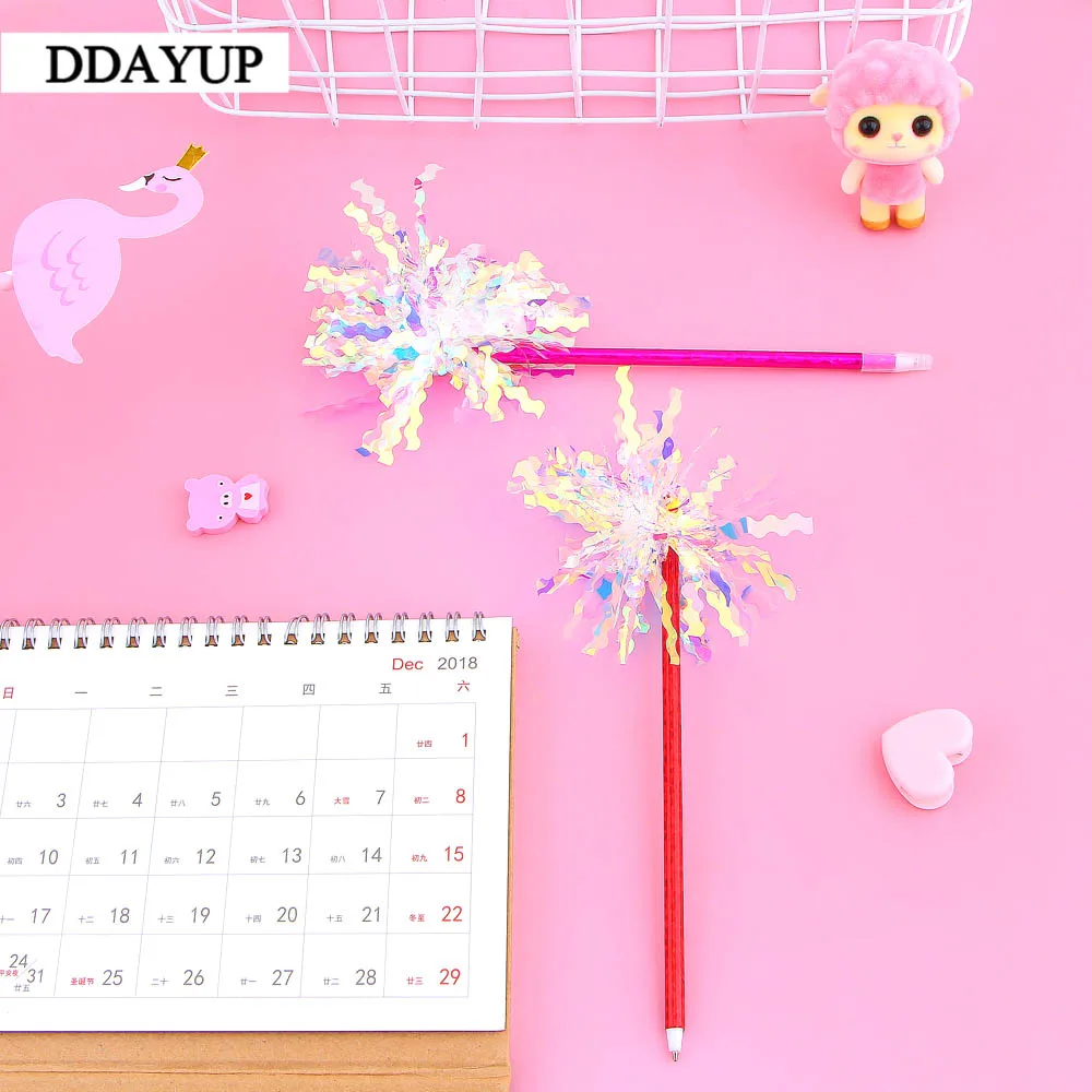 4 шт./лот Милая блестящая шариковая ручка качественные школьные канцелярские