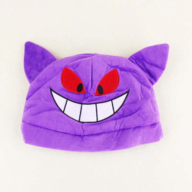 11 видов стилей Kawaii аниме Snorlax Стрекоза EEVEE Gengar Mew взрослые и дети хип-хоп шапка плюшевая шапка с наполнителем игрушки куклы
