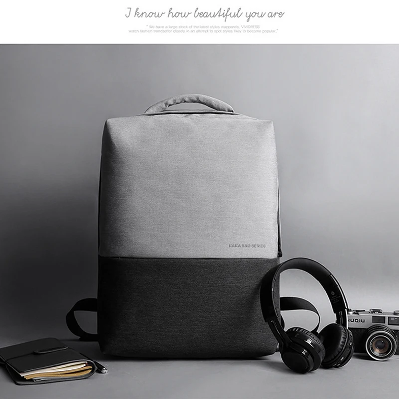 Рюкзак KAKA Mochilas для мужчин и женщин 15 6 сумка ноутбука USB зарядка школьные сумки