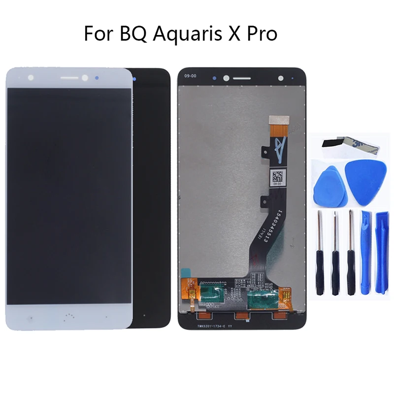 ЖК дисплей для BQ Aquaris X Pro сенсорный экран в сборе детали телефона x дигитайзер