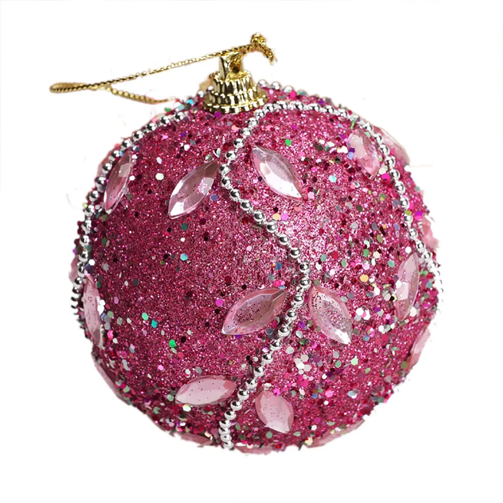 8 см DIY Рождественская елка украшения Bolas De Navidad Висячие елочные шары вечерние