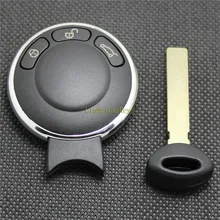 PINECONE для ключа чехол BMW MINI COOPER М серии ключ 3 кнопки Uncut Клинок