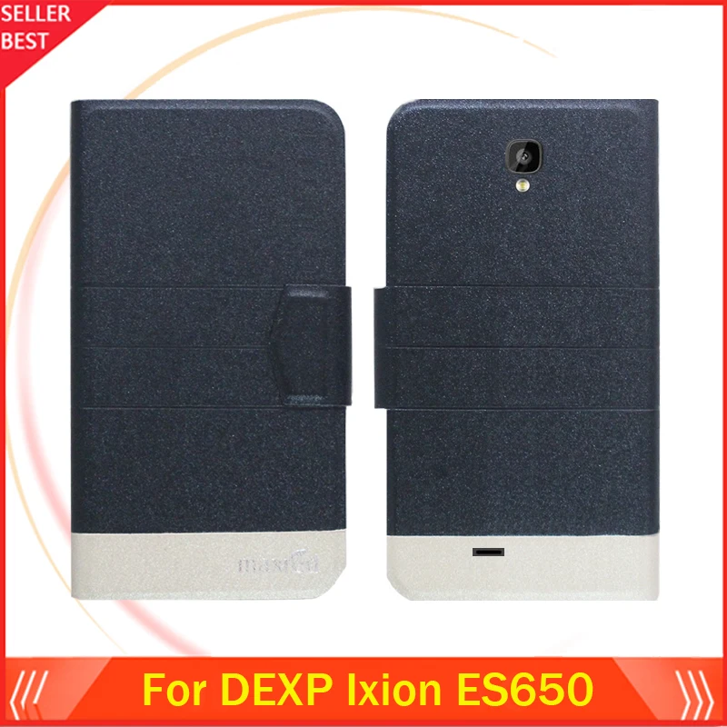 5 цветов супер! Чехол для телефона DEXP Ixion ES650 Omega кожаный чехол с откидной крышкой