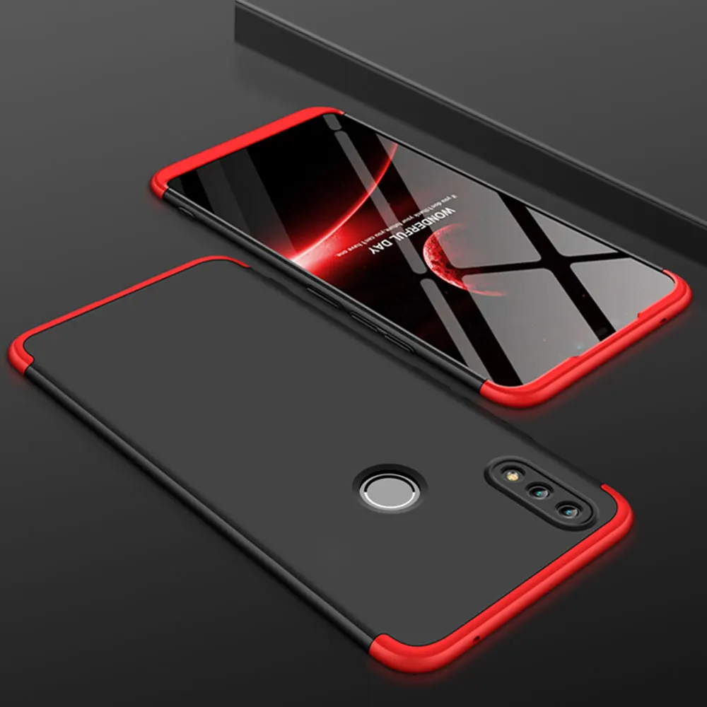 IDOOLS Case for Huawei Honor 8X 8 X Full Protection 3 in 1 Hard PC Back Cover Phone Bags Cases Honor8X Shell |