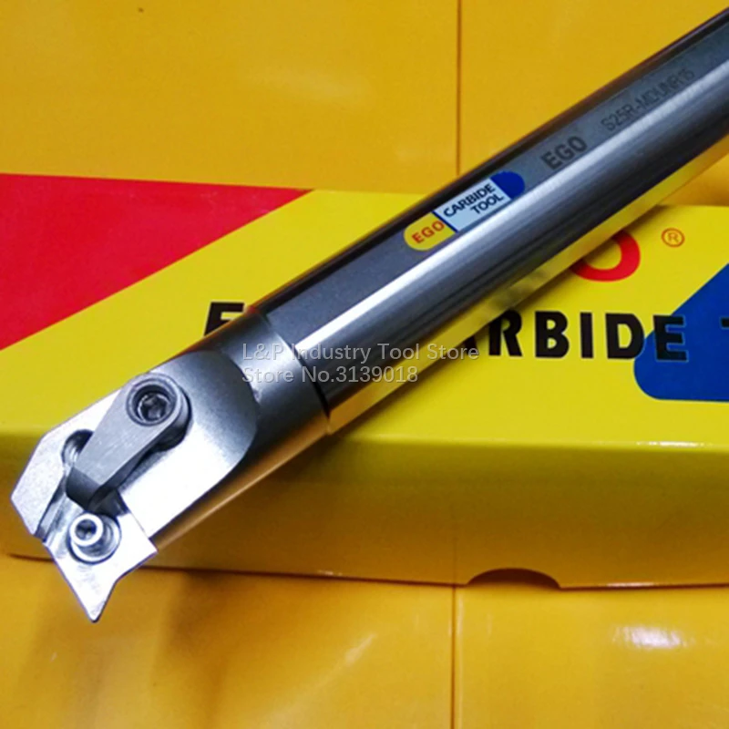 New Original EGO Anti-vibration 93 Angle Inner Bore 32mm S32S-MDUNR15 Internal Turning Tool Holder Lathe Cutter Knife