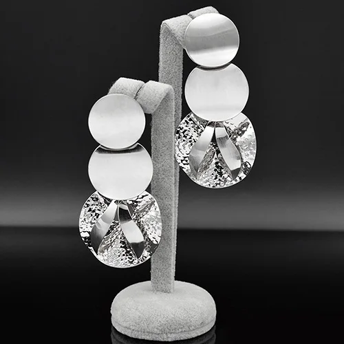 Earrings S Sunny Jewelry, классические ювелирные изделия, большие серьги для женщин, длинные висячие серьги, круглые ювелирные изделия для свадьбы, ювелирные изделия, подарки - Окраска металла: Earrings S