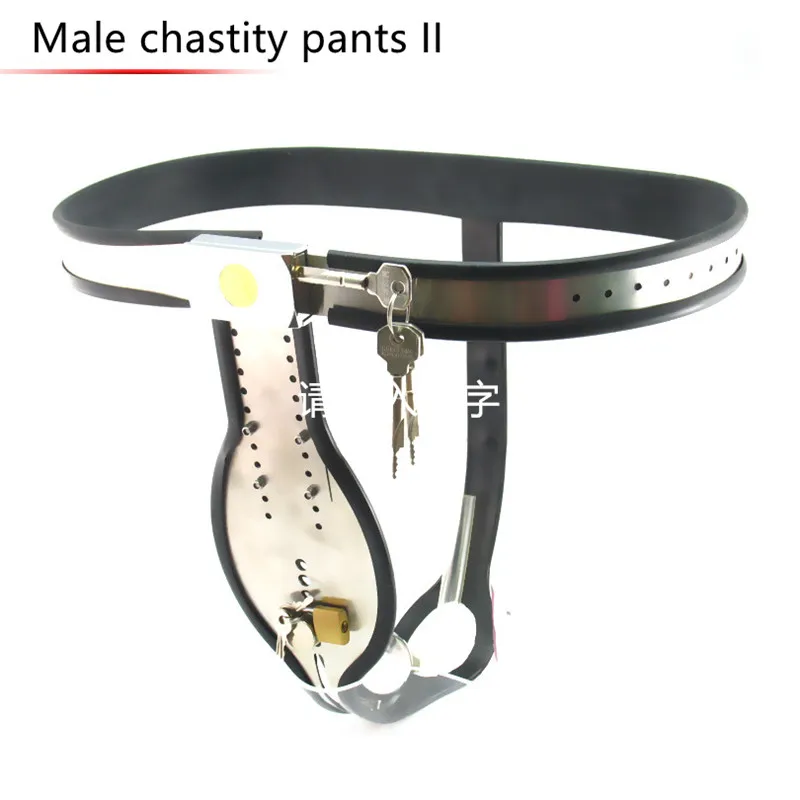 Пояс верности из нержавеющей стали T2 клетка для петуха БДСМ бондаж Фетиш