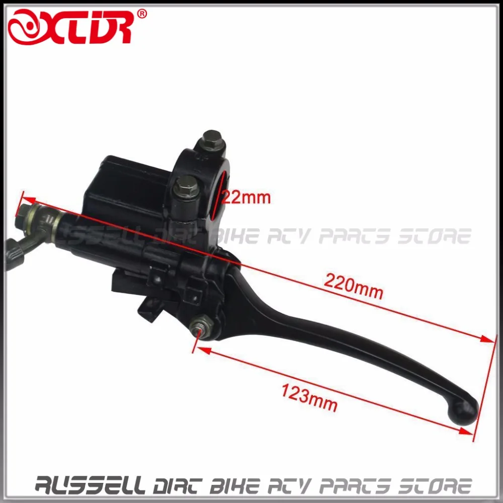 Передний дисковый Гидравлический Тормозной суппорт в сборе главный цилиндр и