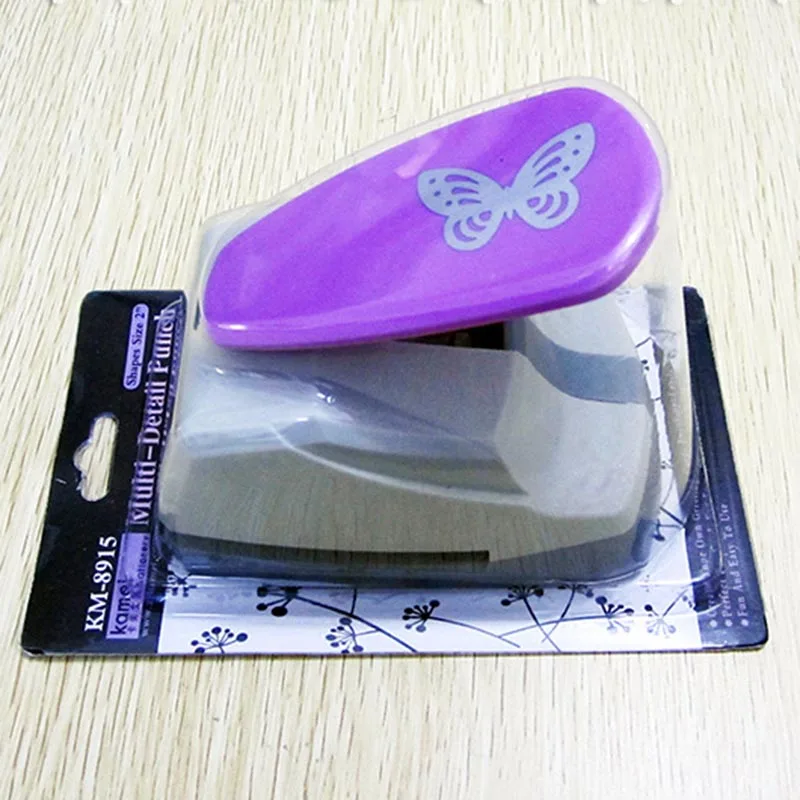 1 шт. новый большой креативный красивый Дырокол в форме бабочки сердца Сделай Сам