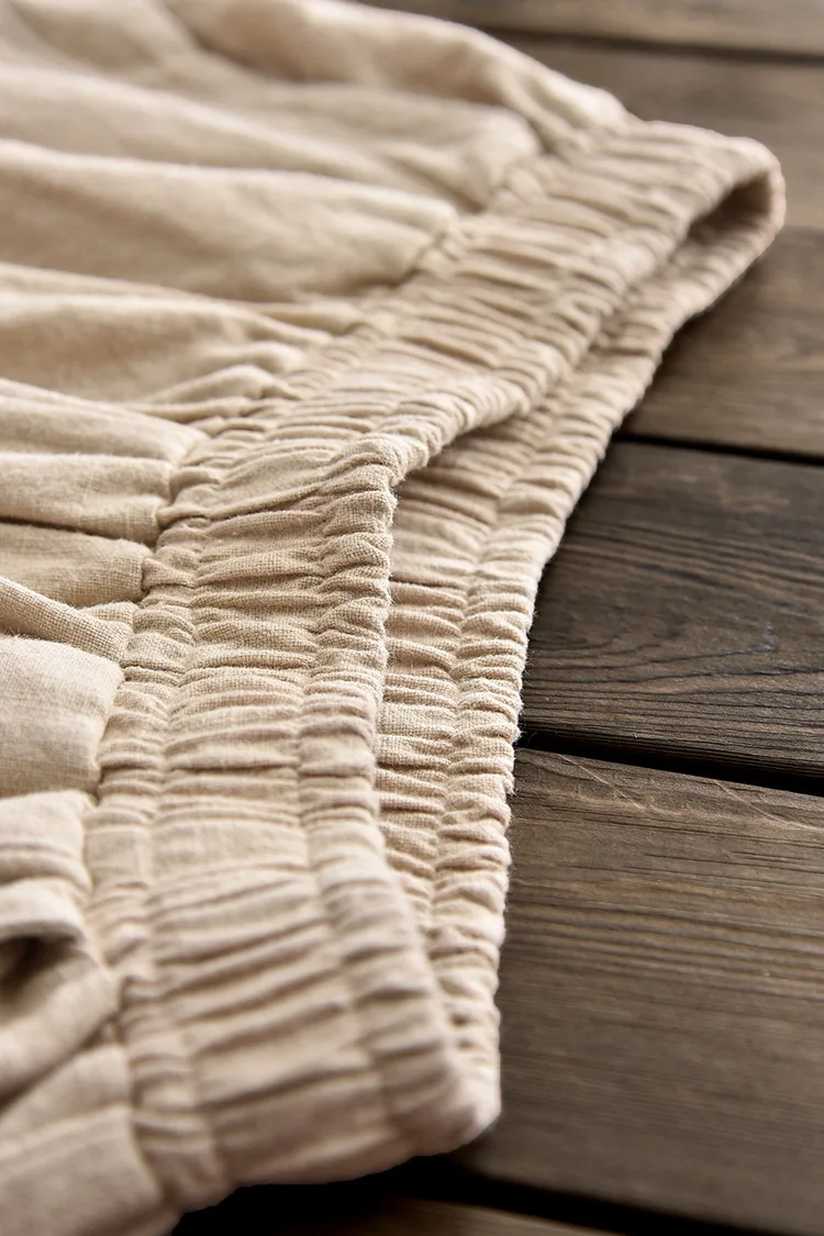 2018 весенние и летние хлопковые льняные длинные брюки новые продукты чистый рами