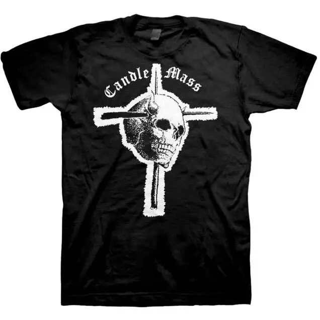 CANDLEMASS Skull & Cross футболка S M L XL 2XL брендовая новая официальная повседневная мужская