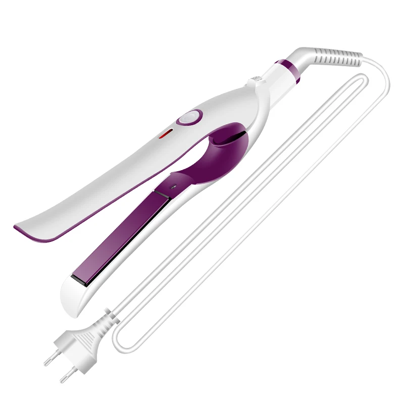

Kemei Professional Mini Hair Straightener Flat Iron Electronic Ceramic Tourmaline Straightening Irons Styling Tool Fast Heating