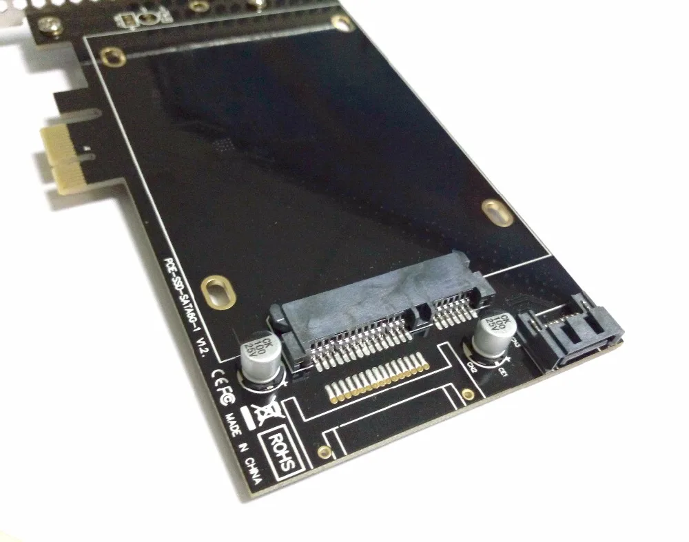 Универсальная карта DEBROGLIE SATAIII к PCI-E X1 с м3 Screw-4pcs высокоскоростная FLY your SSD |
