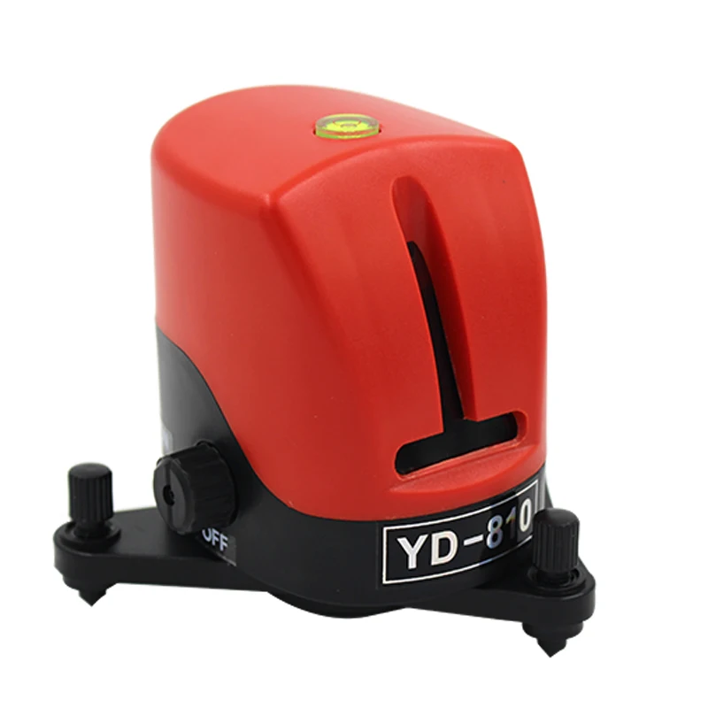YD 810 360 градусов саморегулирующийся Крест Красный лазерный уровень длина волны