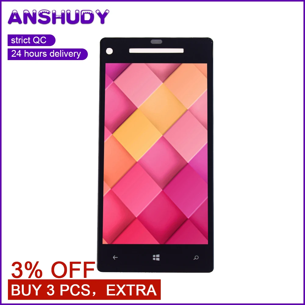 For HTC 8X LCD Display Touch Screen Digitizer Sensor Glass Assembly C620e | Мобильные телефоны и аксессуары