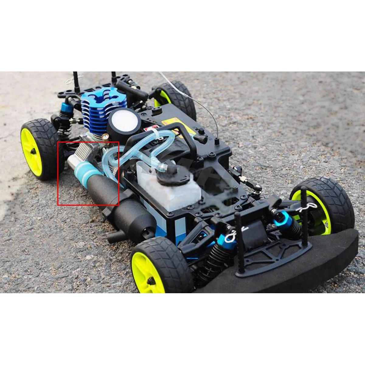 RC 02172 выхлопная труба подходит HSP Гонки Redcat 1/10 Tornado S30 Nitro багги|Детали и аксессуары|