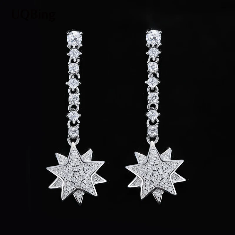 

Wholesale Sterling Silver Jewelry Earrings 925 Sterling Silver Star Stud Earrings Brincos Pendientes de plata