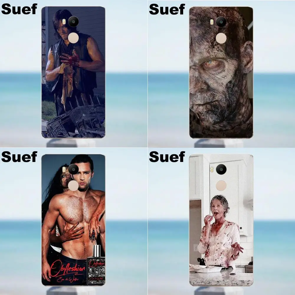 Оригинальный термополиуретановый чехол Suef The Walking Dead Zombie для Xiaomi Redmi 4 3 3S Pro Mi3 Mi4 Mi4i