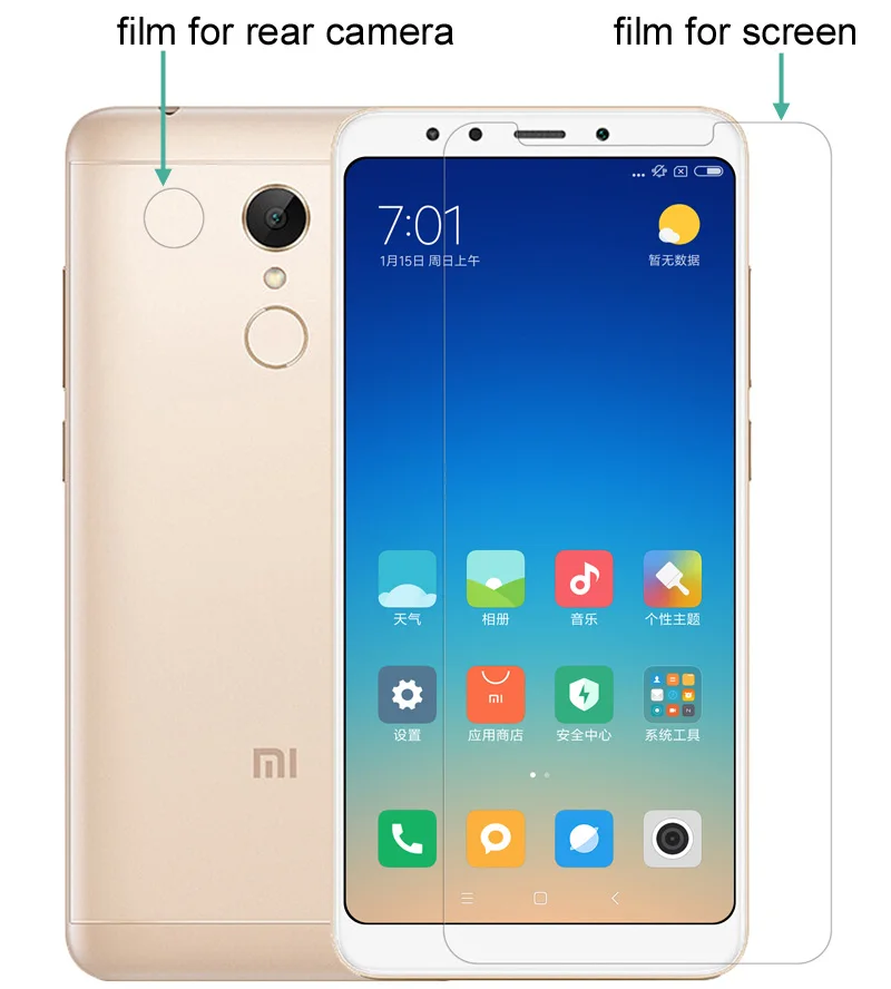 Nillkin матовая HD прозрачная защитная пленка для экрана Xiaomi Redmi 5 Plus 7 99 дюймов мягкий