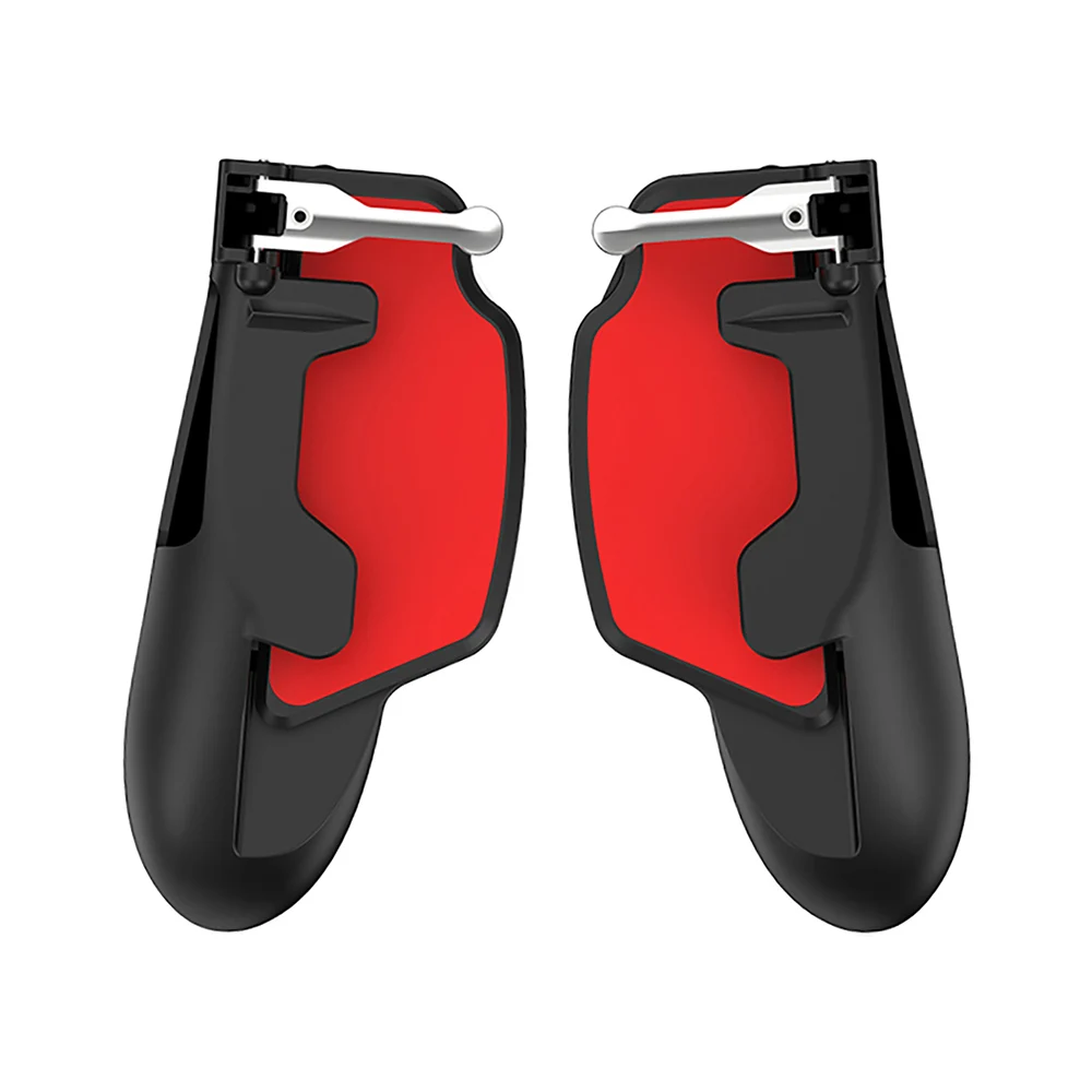 Black Red H7 Pubg контроллер для iPad геймпад L1R1 PUBG мобильный триггер шутер Android IOS Телефон l1r1 триггер огонь Кнопка цель ключ джойстик - Цвет: Black Red