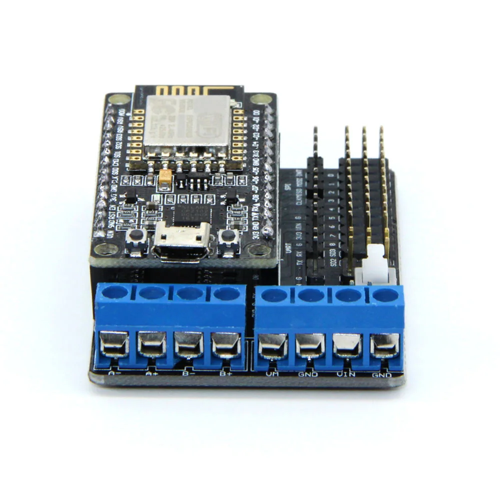 Макетный комплект для NodeMCU + Щит двигателя esp wifi esp8266 esp-12e 12e набор самостоятельной