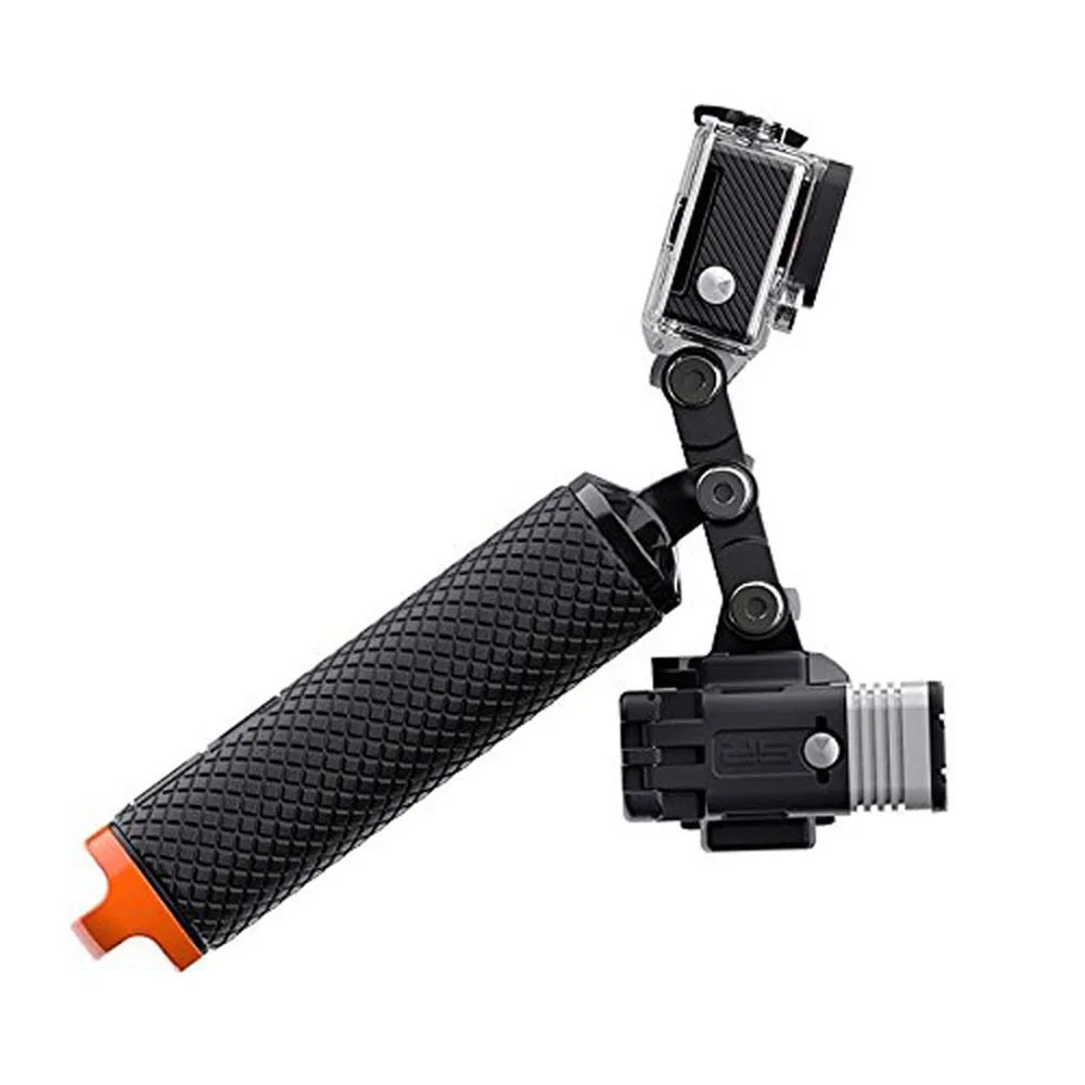 1 шт. двухсторонний держатель кронштейна GoPro со светодиодной подсветкой для Yi 4K Go