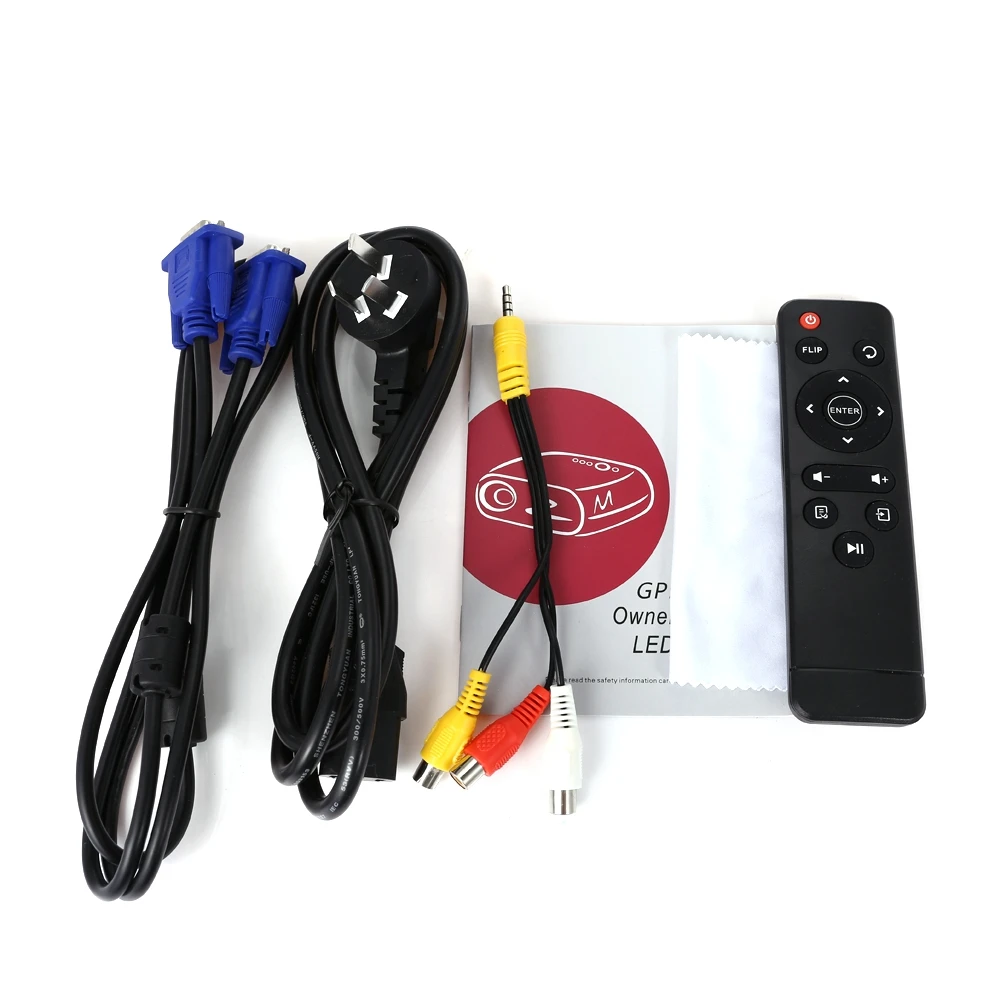 Exquizon GP90 проектор (опционально Android с поддержкой Bluetooth wifi AC3) 3200 люмен 1080P 1280*768