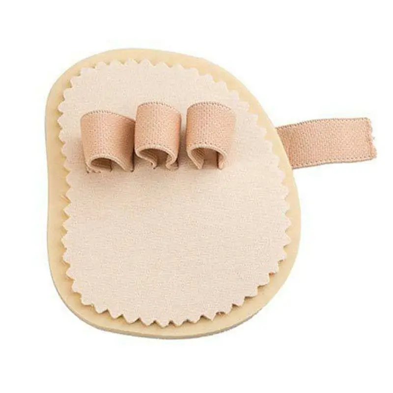 3 toe right foot Выпрямитель для ног шина плюсневые подушечки для ног молоток корректор для пальцев ног Подушка Корректор осанки поддержка ног - Цвет: 3 toe right foot