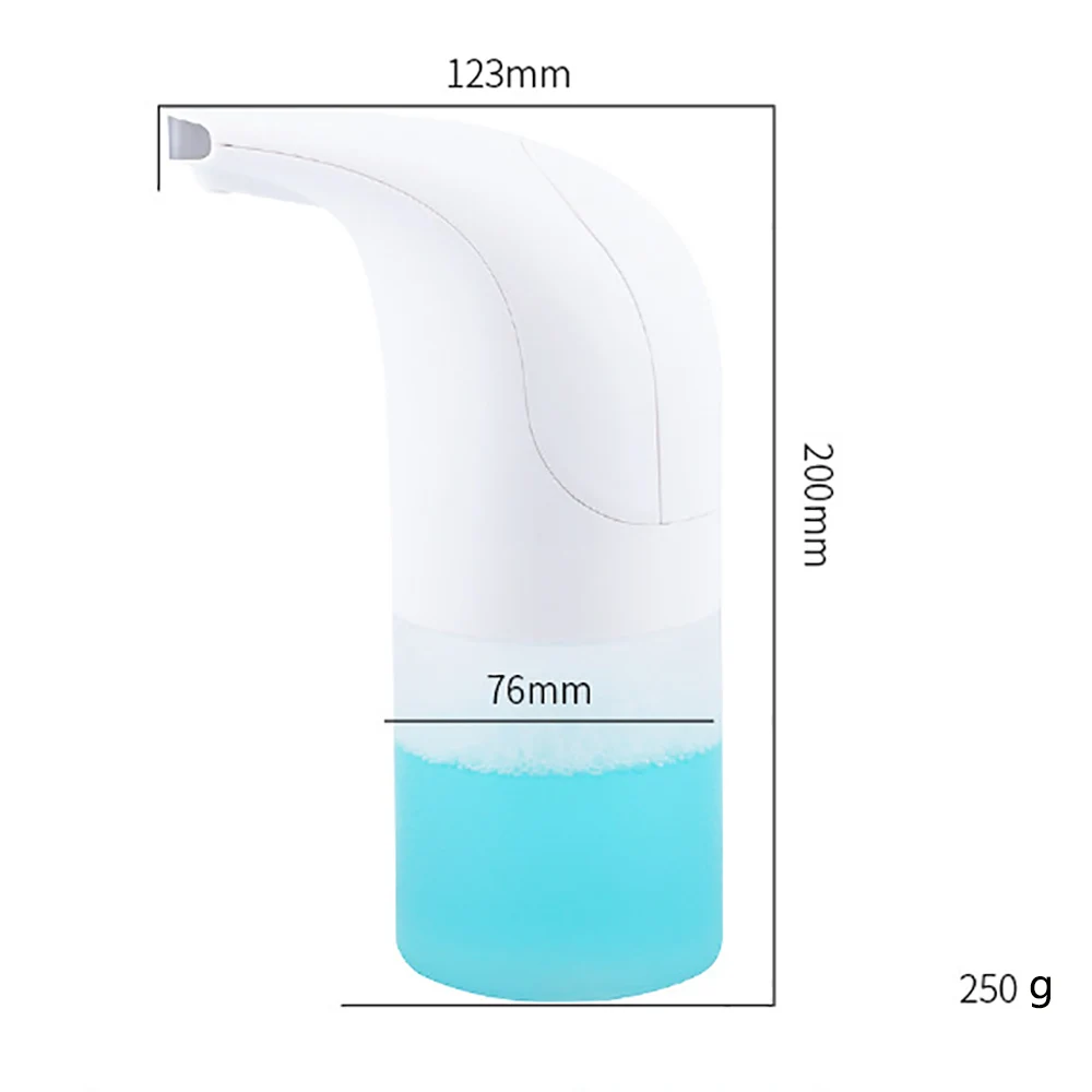 white 350ml soap 400 мл автоматический дозатор мыла без прикосновения для рук дезинфицирующее средство для ванной комнаты умный датчик дозатор жидкого мыла для ванной комнаты - Цвет: white 350ml soap