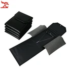 5 шт.лот чехол для хранения подвесных цепей кожзам груша органайзер для ювелирных изделий ожерелье дисплей дорожная сумка жемчужная папка 18*23,5 см