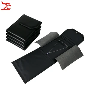 5 шт.лот чехол для хранения подвесных цепей кожзам груша органайзер для ювелирных изделий ожерелье дисплей дорожная сумка жемчужная папка 18*23,5 см