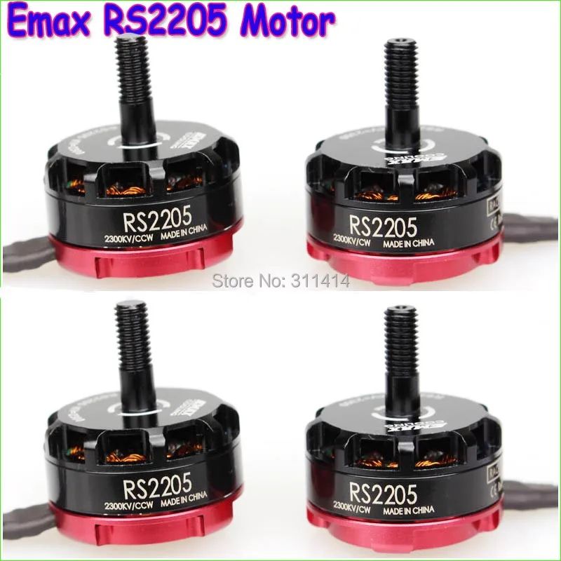1 шт. оригинальный Emax RS2205 250 RS 2205 2300KV 2600KV бесщеточный двигатель CW CCW для FPV Mini Racing Quad