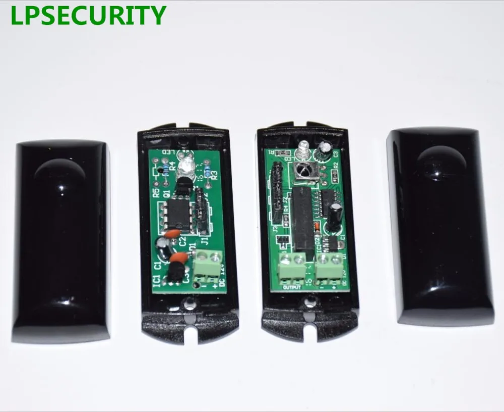 LPSECURITY IP55 Многочастотные 15 метровые барьерные ворота датчик открывания ворот