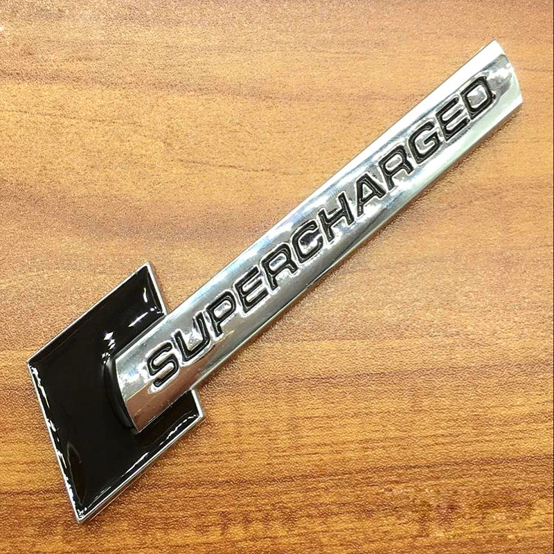 Высота каблука 10 см наклейки для автомобиля эмблема значок SUPERCHARGED стайлинга