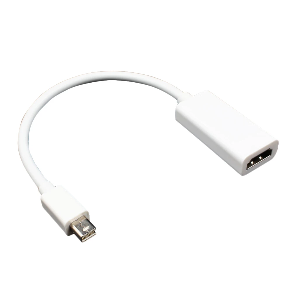 Mini DisplayPort DP к HDTV папа HDMI Женский адаптер кабель Thunderbolt для Mac Macbook Pro Air Аудио видео