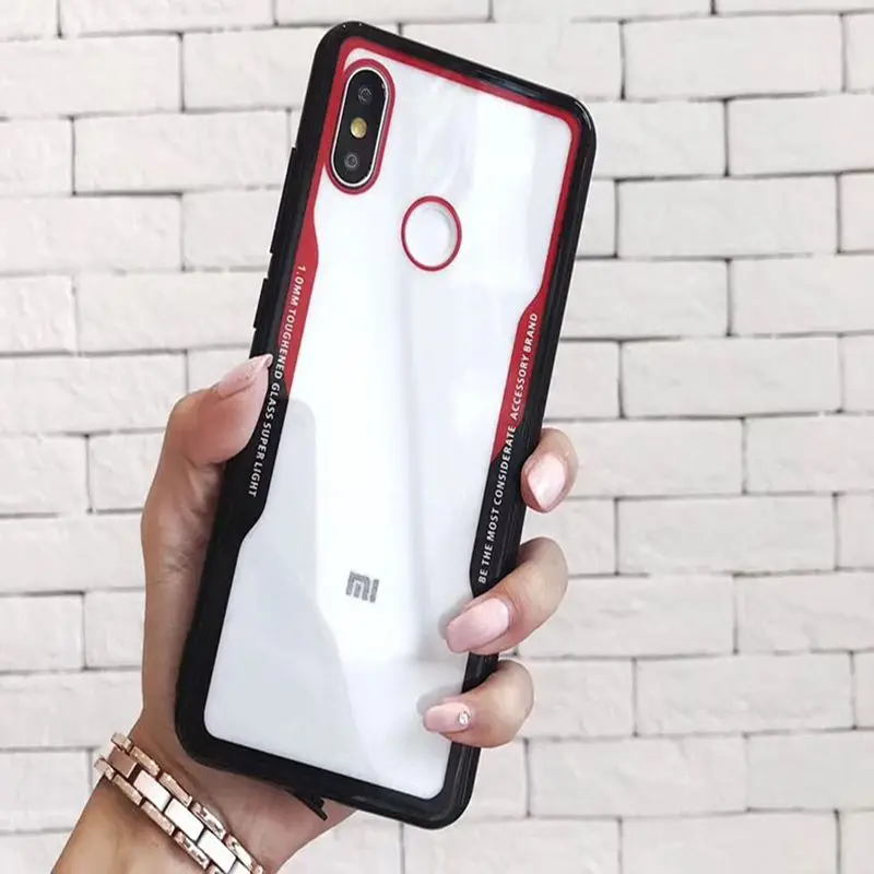 Transparent acrylic Case On Honor 10 6A 6X V10 For huawei P20 Pro Plus Mate 20 Lite Smart Mobile Phone cases |