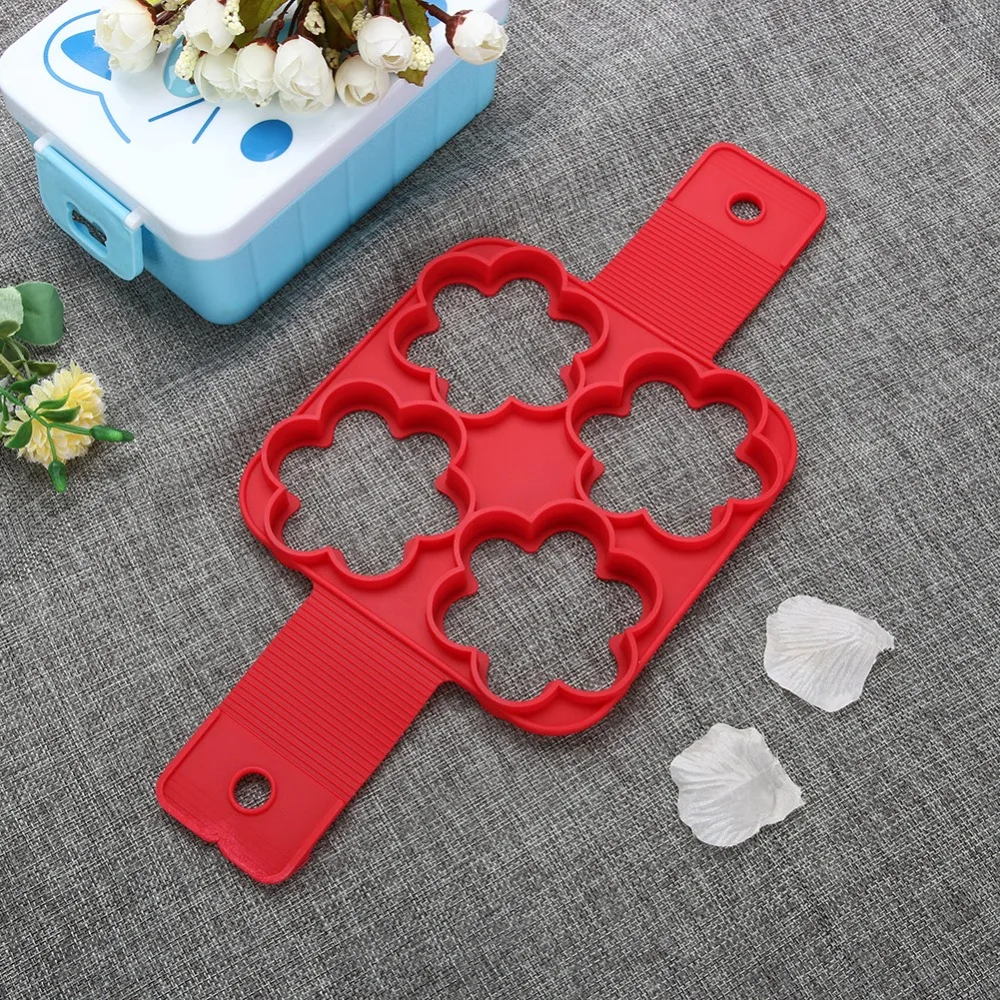 4 отверстия антипригарное блинное устройство силиконовая форма для жарки яиц