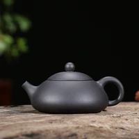 yixing manufacturers selling kung fu tea set undressed ore black mud ball kong dongpo stone gourd ladle pot of specials