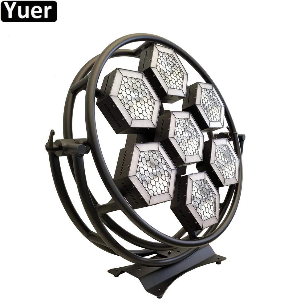 7 Halo Hexa LED SMD RGB 3 в 1 Pixel B light COB прожексветильник для телевизора студии дискотеки